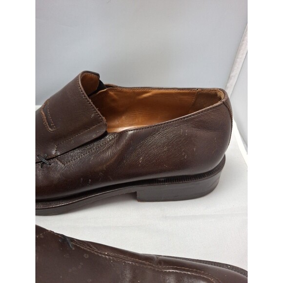 PAL ZILERI Gruppo Foral II Men\'s Premium Italian Leather Penny Loafers Size 9 main image 4